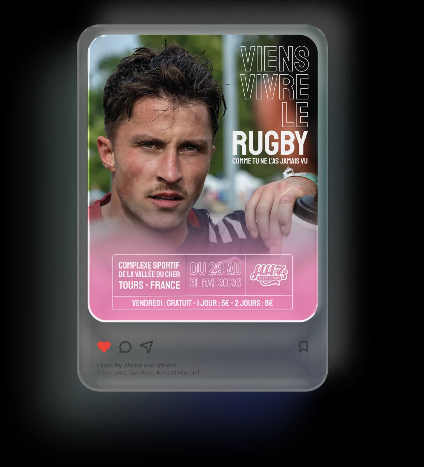 Post social media Howard Hinton Sevens